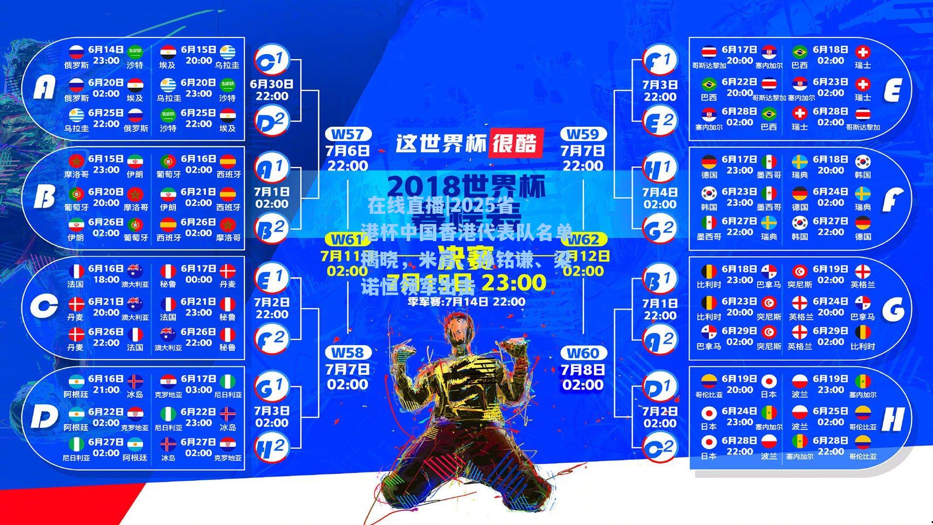 2025省港杯中国香港代表队名单揭晓，米高、孙铭谦、梁诺恒领军出击